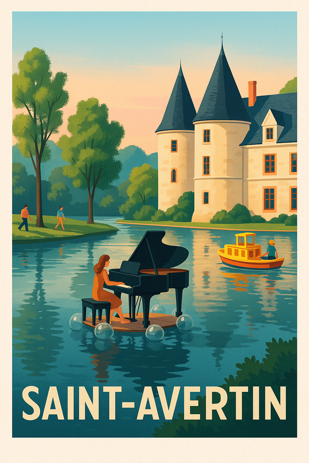 Saint-Avertin - Harmonie au fil de l'eau