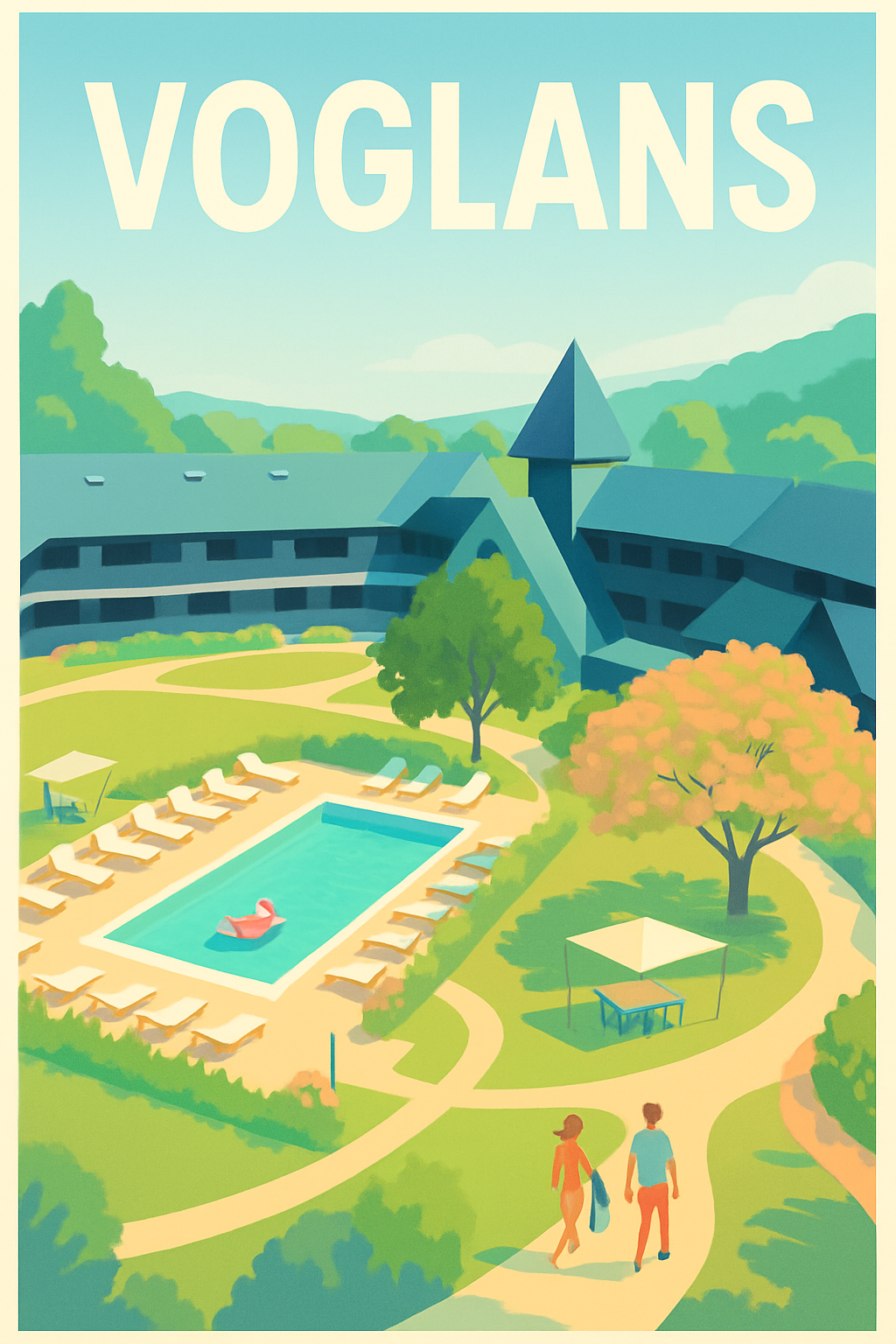 Affiche de Voglans - Oasis de sérénité et détente