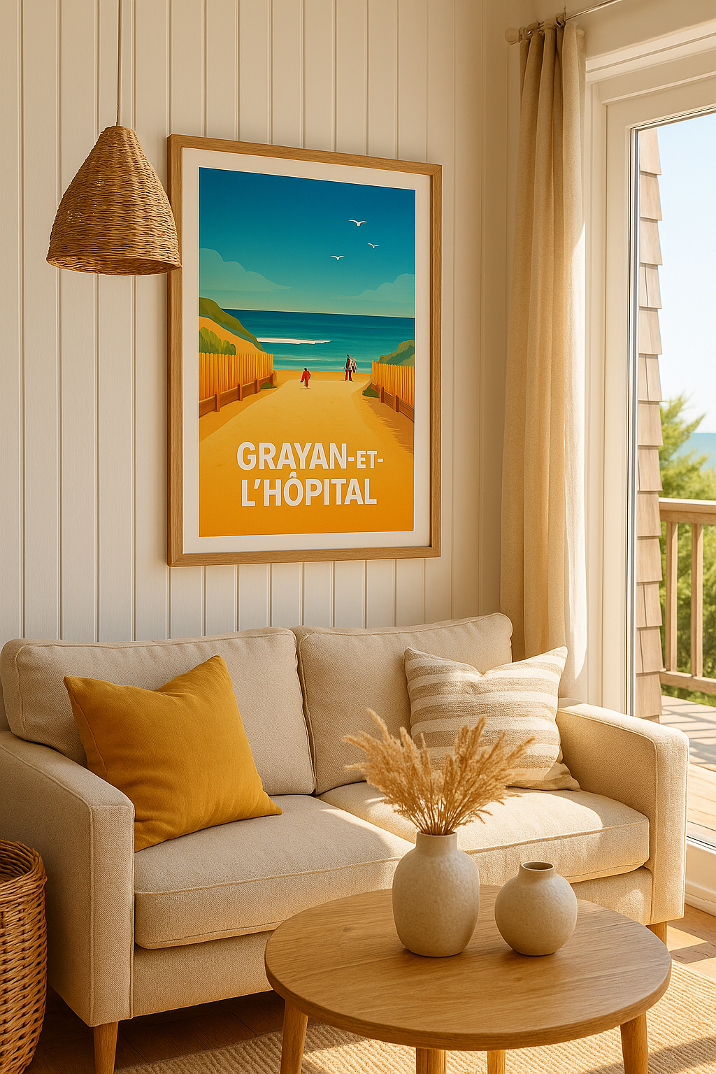 Mise en situation Affiche de Grayan-et-l'Hôpital - Escapade balnéaire en douceur