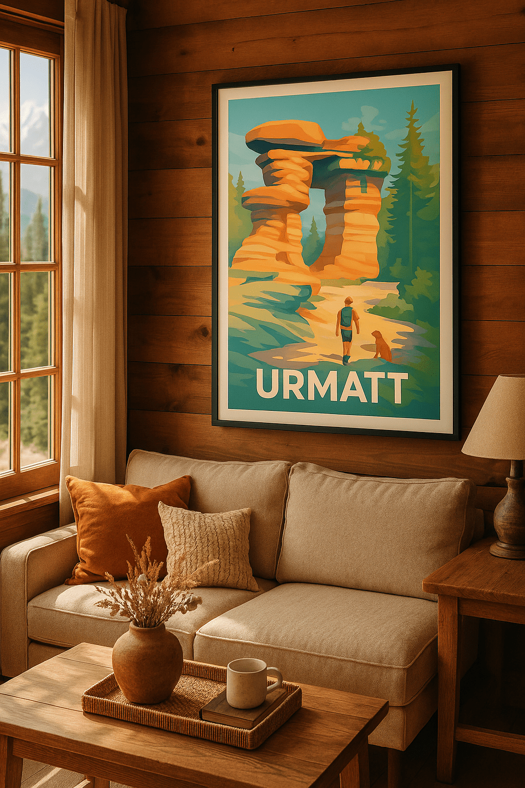 Bas-Rhin France Affiche de Urmatt - Nature et Aventure en Plein Cœur de la Forêt