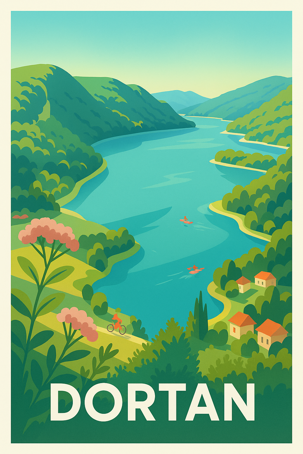 Affiche Dortan - Évasion nature au fil de l'eau