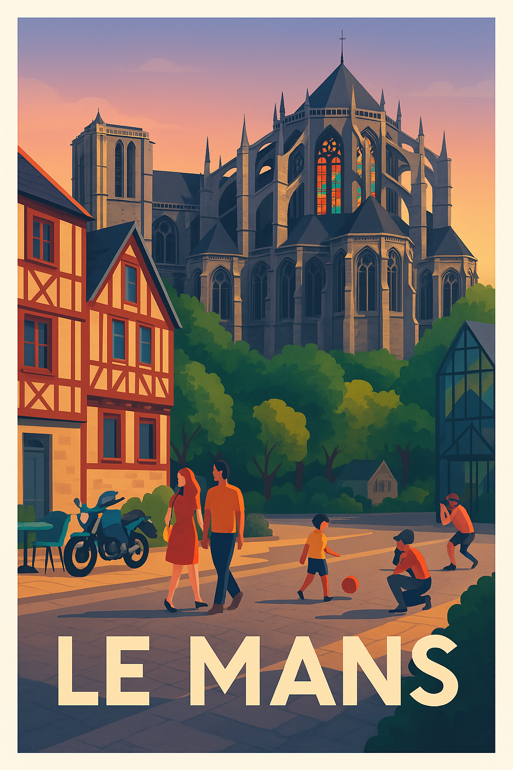 Le Mans - Entre patrimoine et douceur de vivre