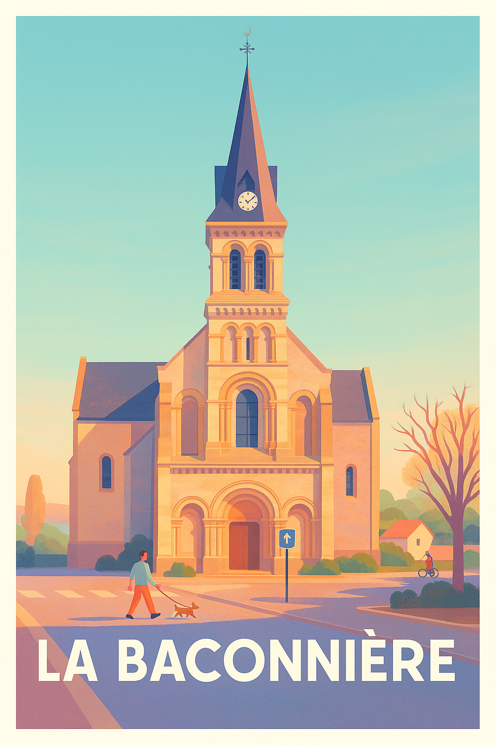 Affiche La Baconnière - Charme et quiétude au cœur de la ville
