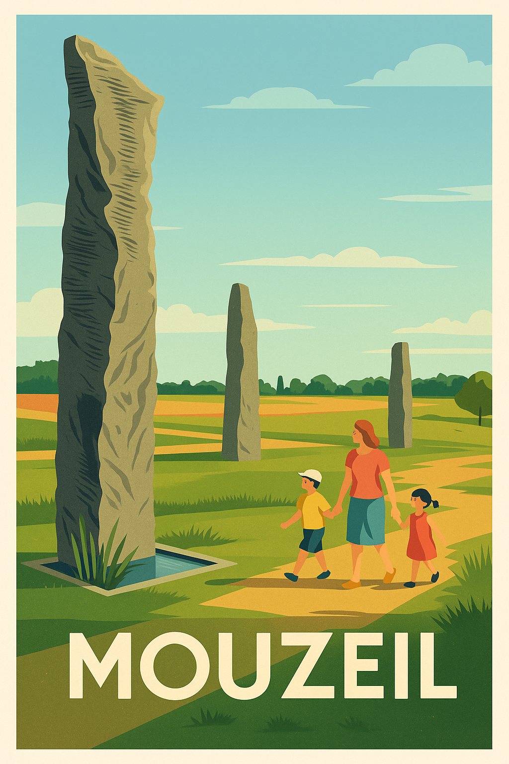 Mouzeil - Balade au cœur des menhirs