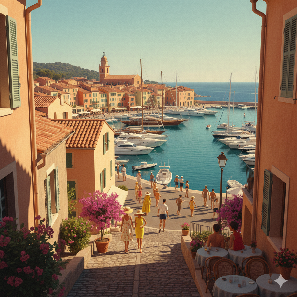 Guide Voyage : Saint-Tropez version Rétro — un voyage dans le temps avec nos affiches vintage