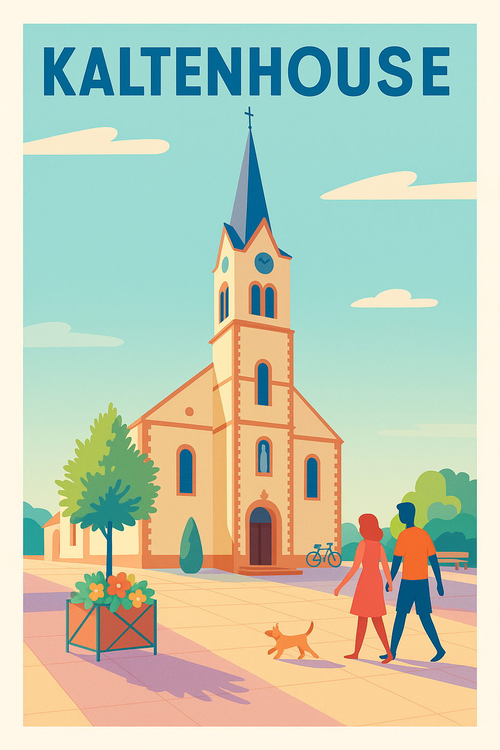Affiche de Kaltenhouse - Charme paisible d'un village alsacien