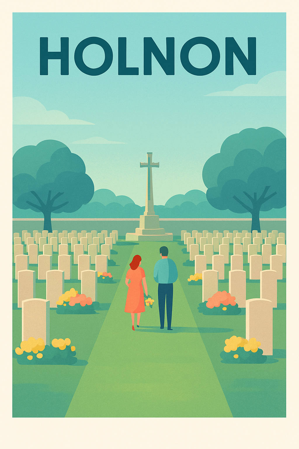Affiche de Holnon - Un hommage paisible au souvenir