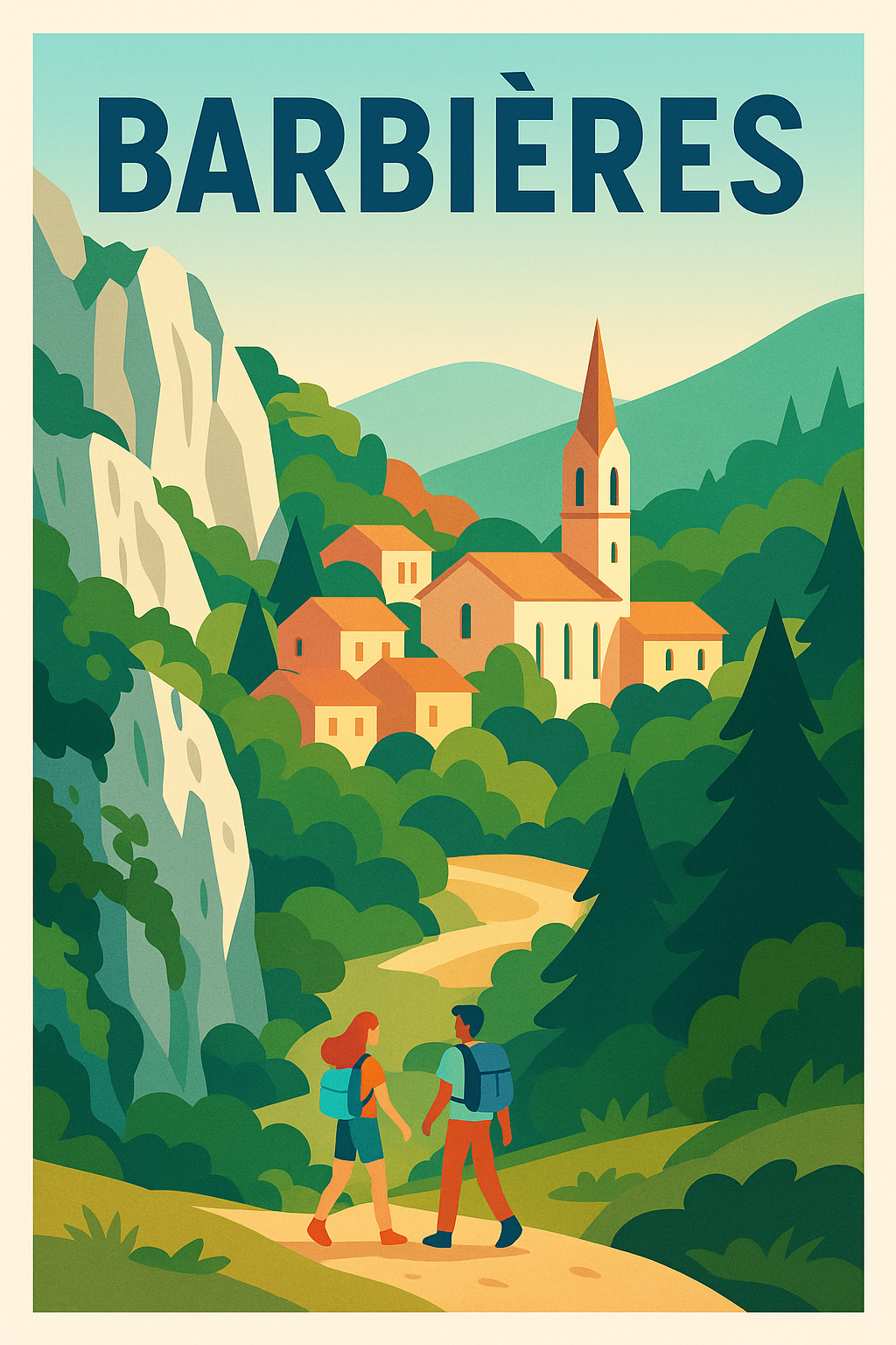 Affiche de Barbières - L'évasion paisible en pleine nature