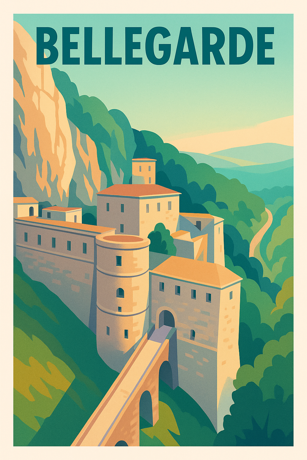 Affiche de Bellegarde - Voyage au cœur d'une forteresse légendaire