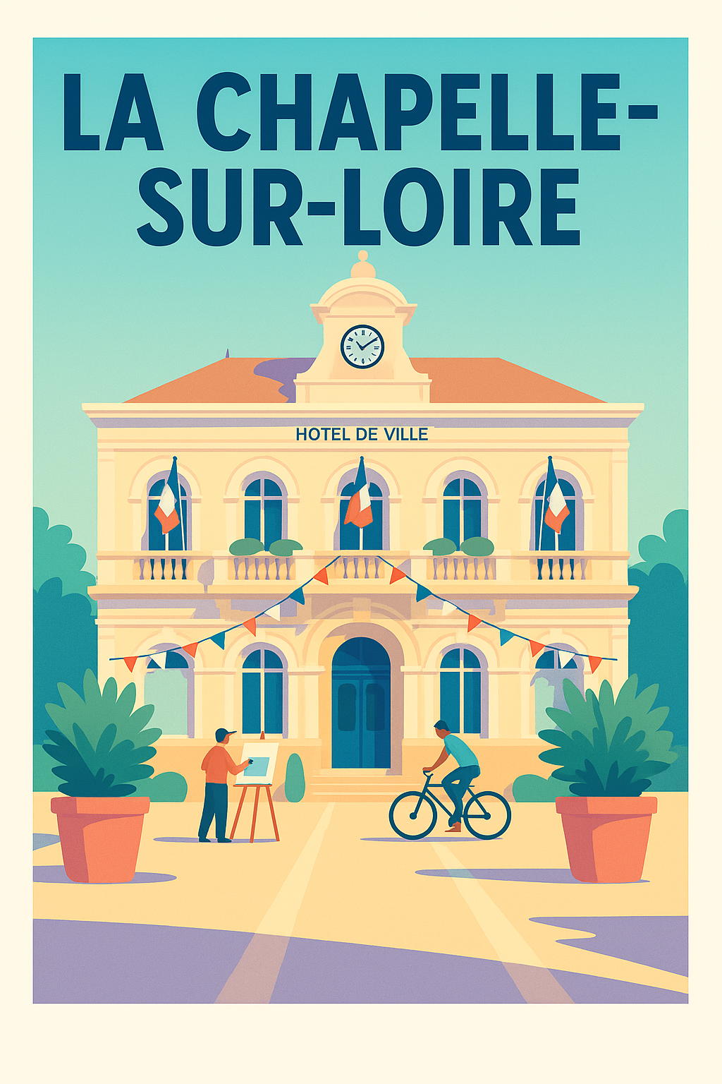 Affiche de La Chapelle-sur-Loire - Charme et douceur au cœur de la ville