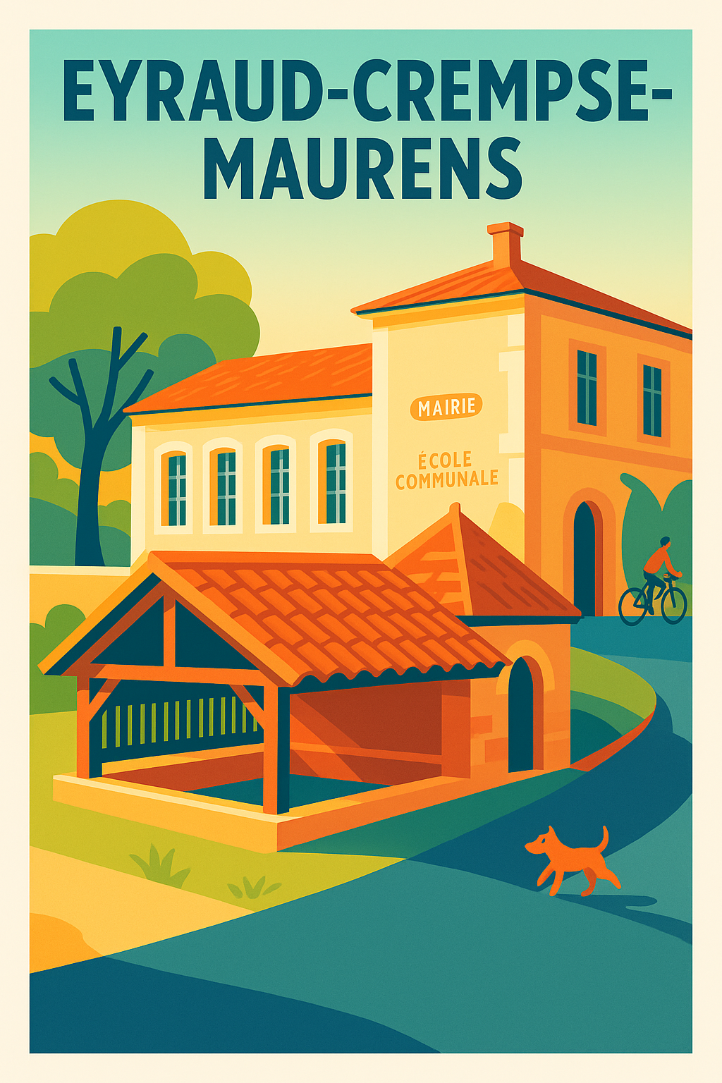 Affiche de Eyraud-Crempse-Maurens - Charme et Sérénité Locale