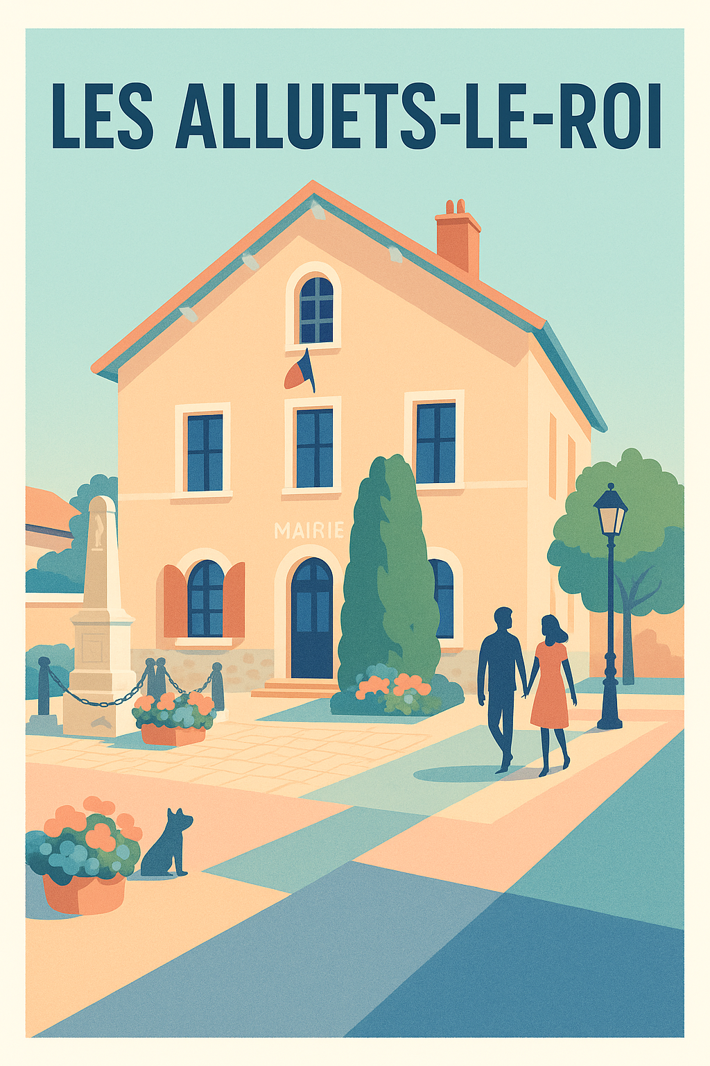 Affiche de Les Alluets-le-Roi - Charme et sérénité au cœur du village