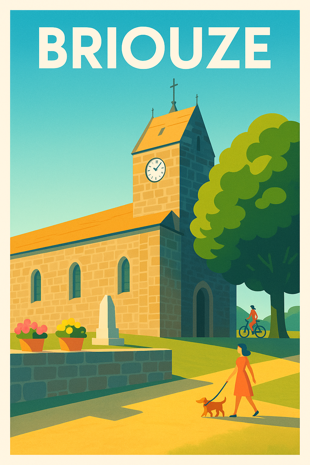 Affiche de Briouze - Charme paisible au cœur du village