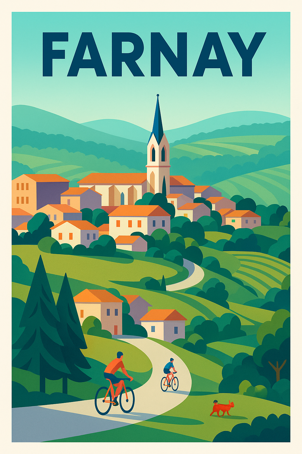 Affiche de Farnay - Charme bucolique au cœur de la nature