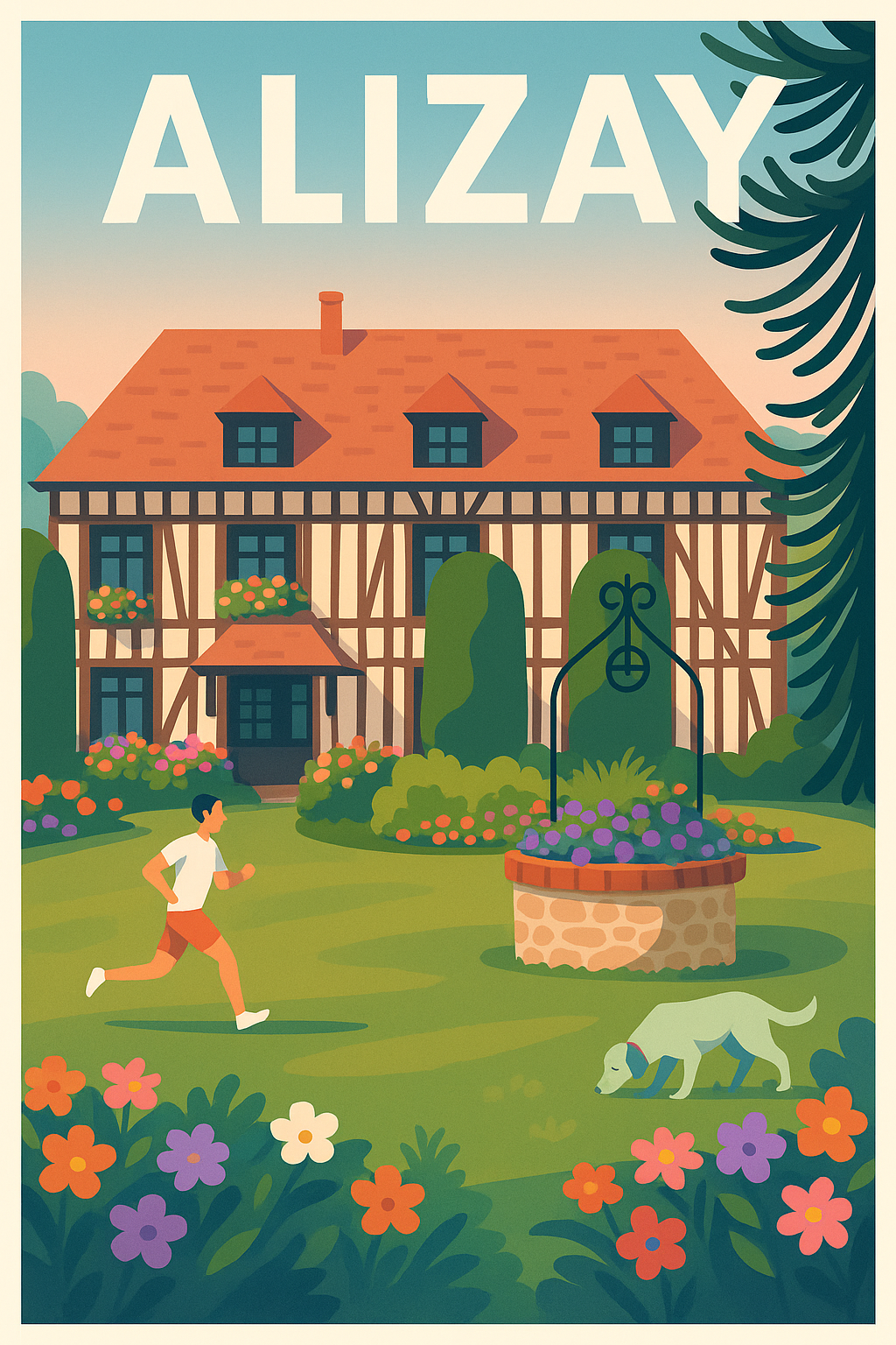 Affiche de Alizay - Évasion champêtre et sérénité normande