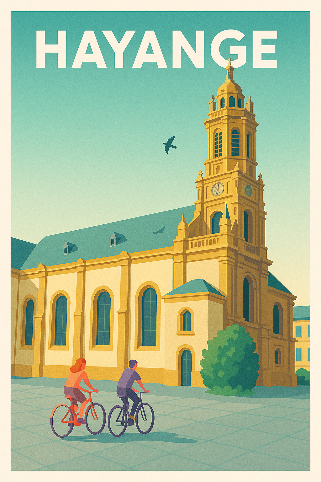 Affiche de Hayange - Ambiance sereine au cœur de la ville