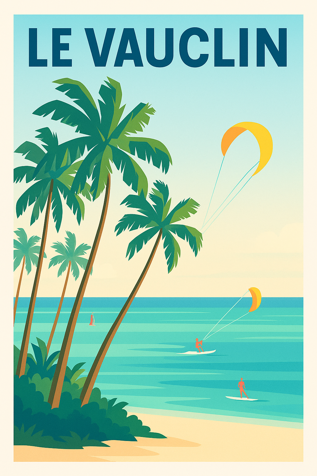 Affiche de Le Vauclin - Évasion tropicale et sports nautiques