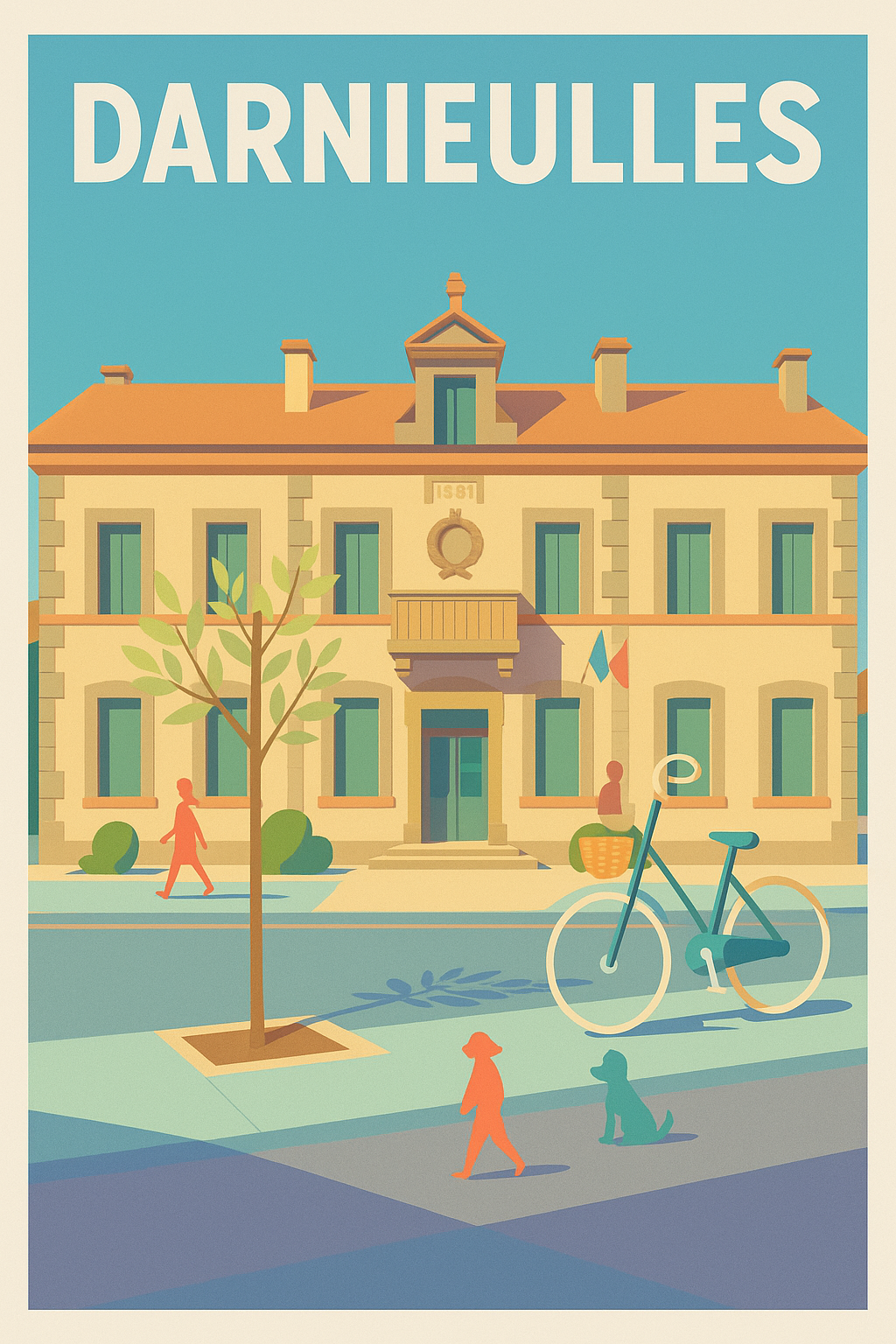 Affiche de Darnieulles - Charme et sérénité au cœur de la ville