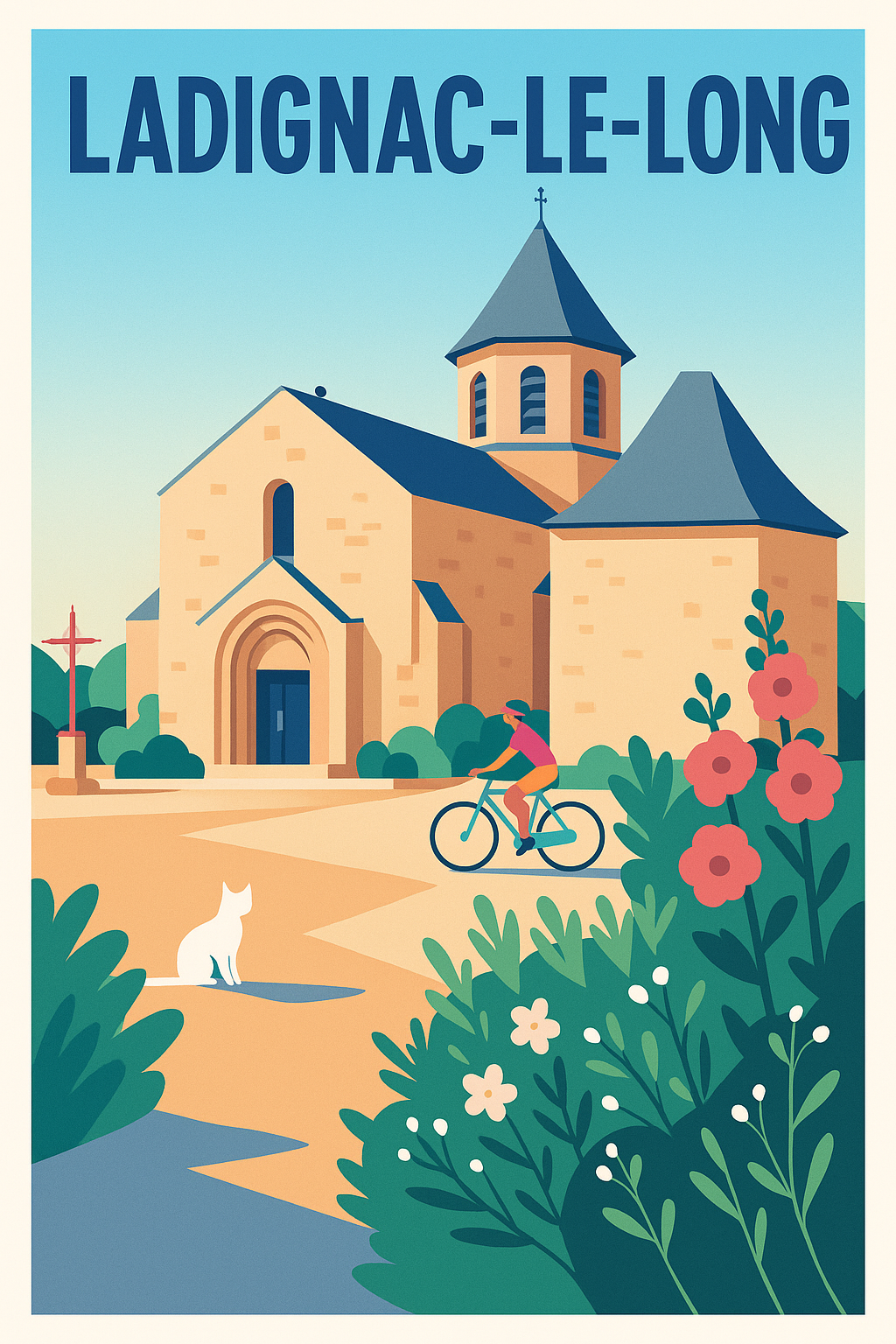 Affiche de Ladignac-le-Long - Charme et sérénité au cœur du village