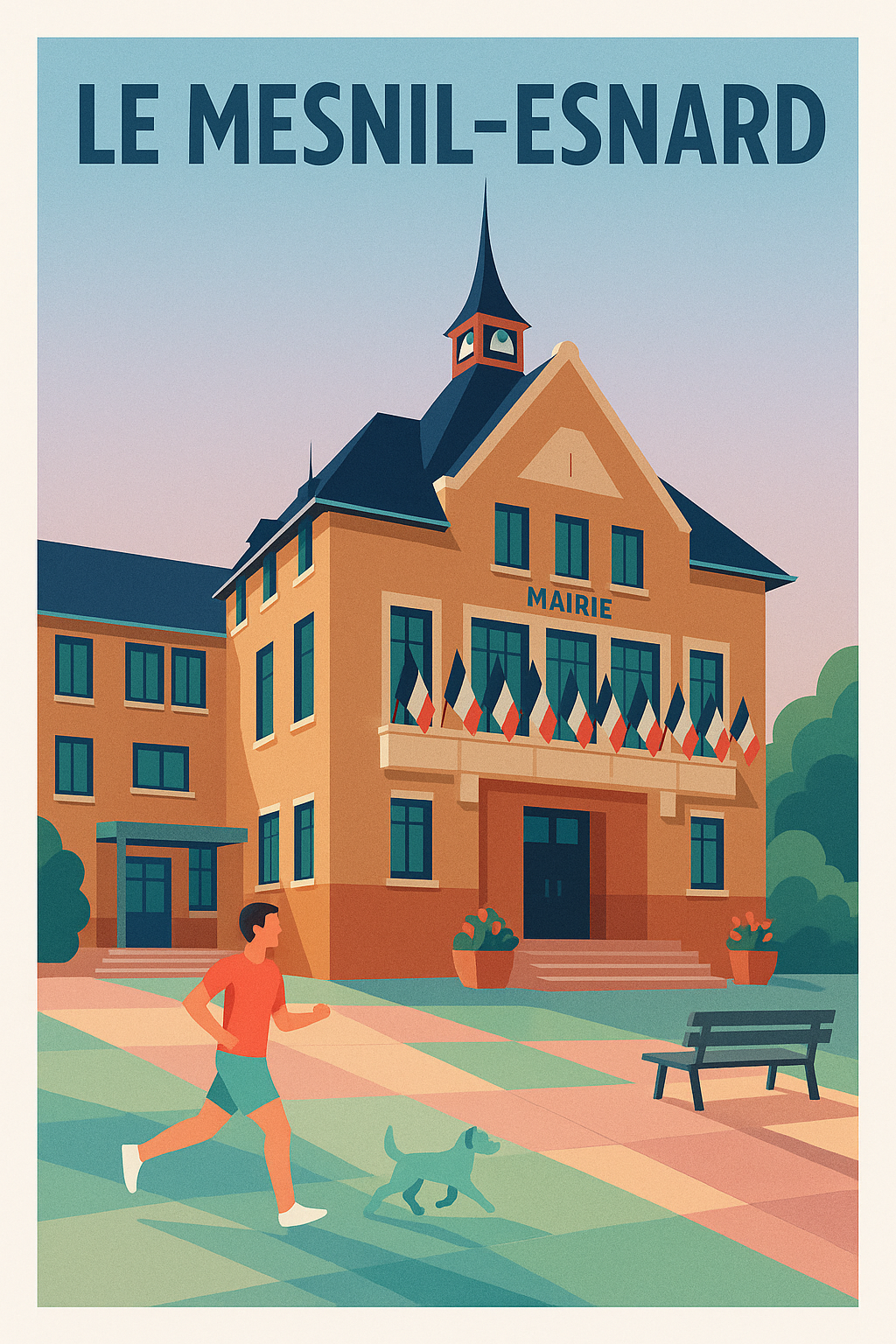 Affiche de Le Mesnil-Esnard - Charme et Sérénité à la Mairie