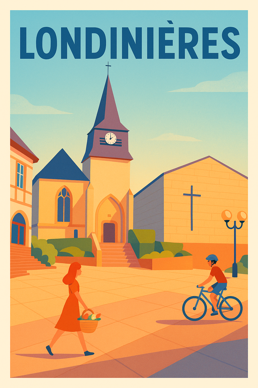 Affiche de Londinières - Charme et Sérénité au Cœur du Village
