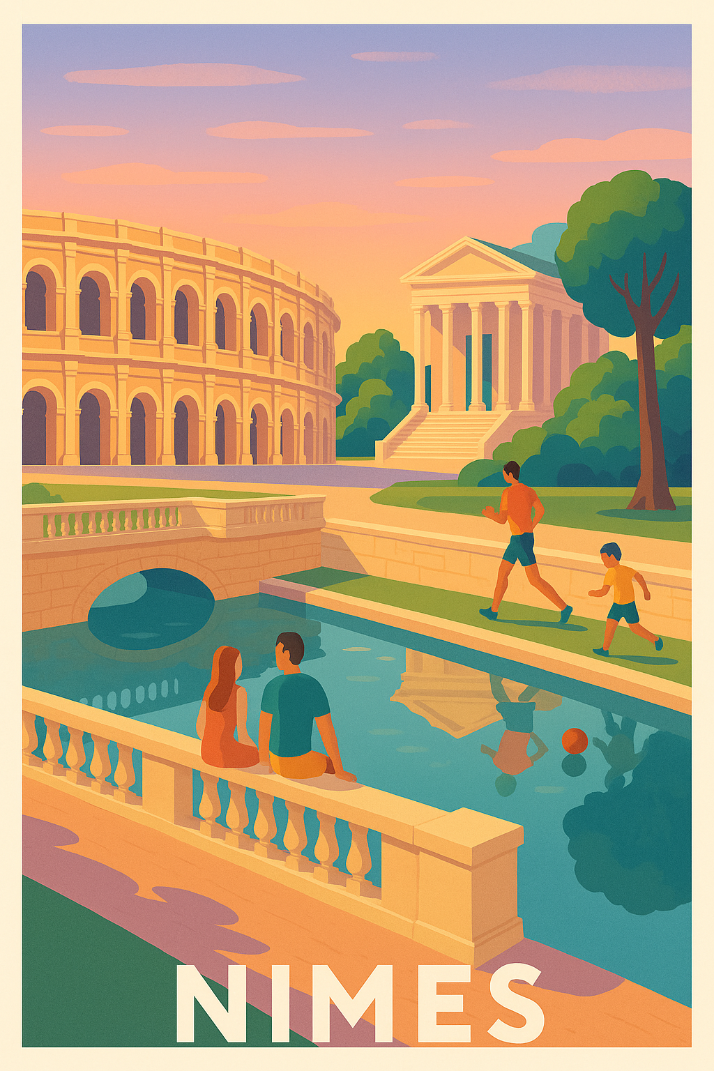 Nîmes - Patrimoine et douceur de vivre