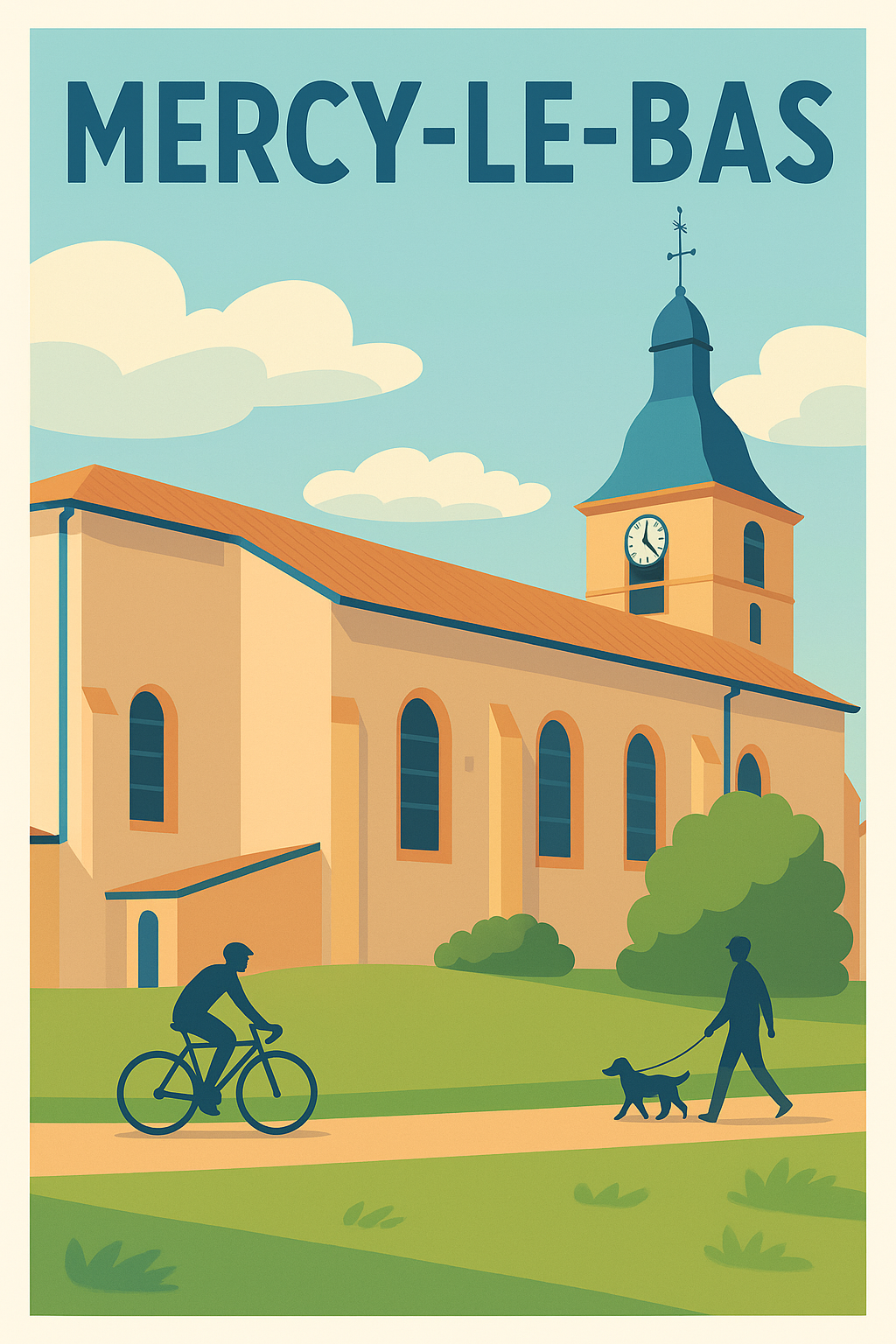 Affiche de Mercy-le-Bas - Charme paisible au cœur du village