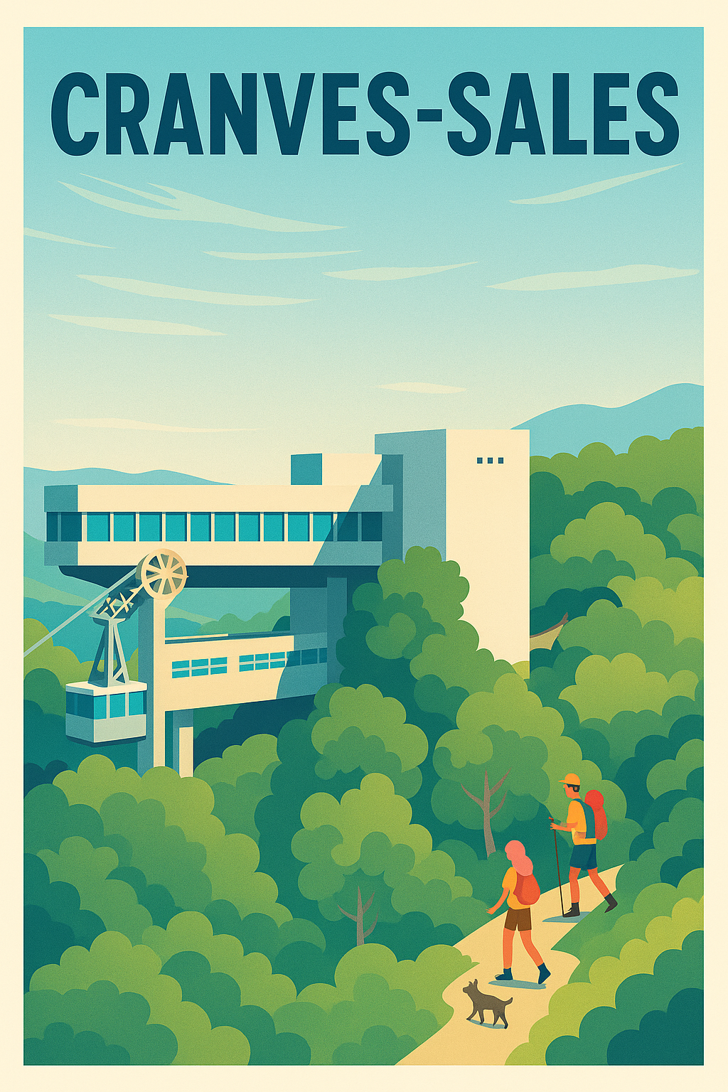 Affiche de Cranves-Sales - L'évasion au cœur de la nature
