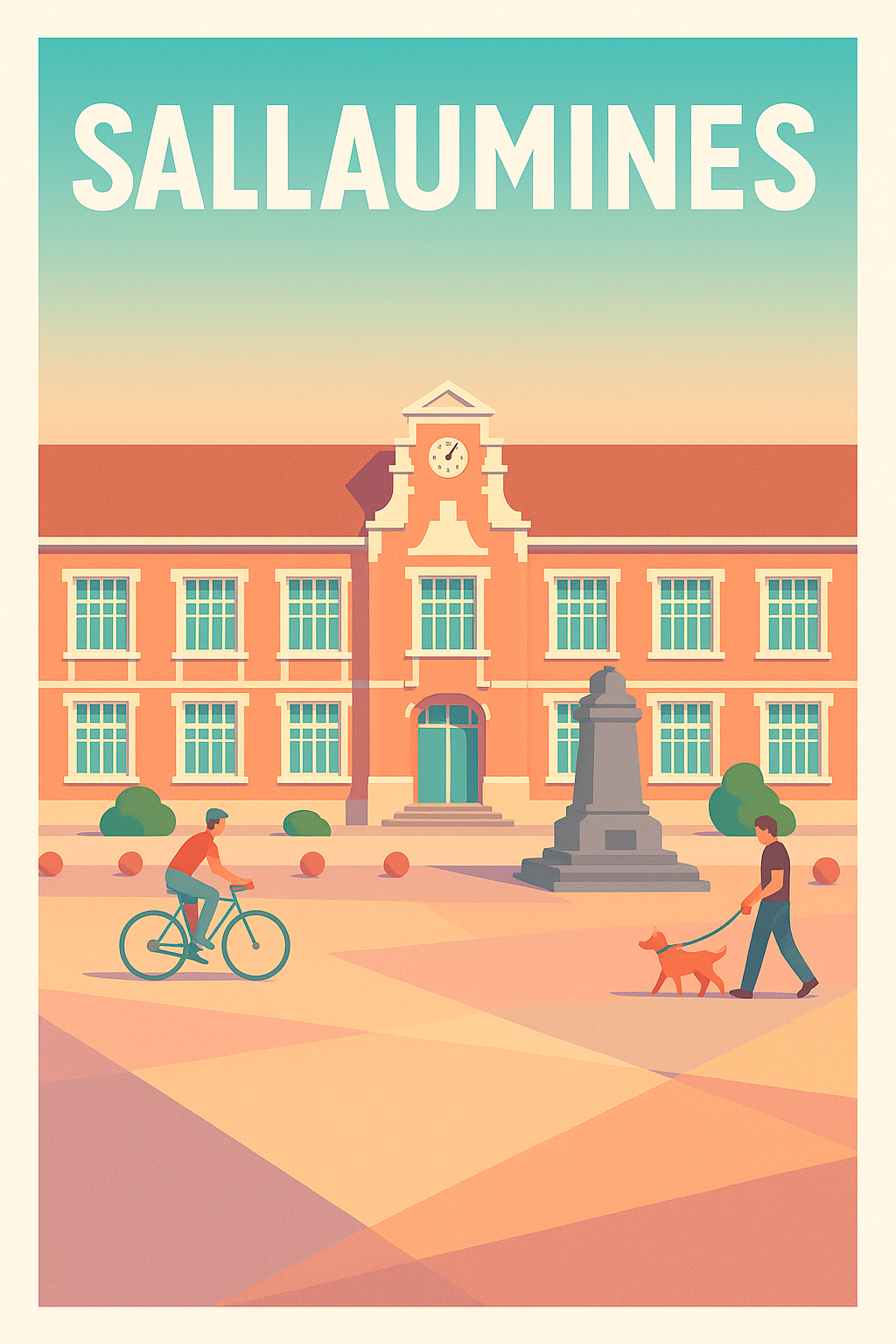 Affiche de Sallaumines - Charme et douceur au cœur de la ville
