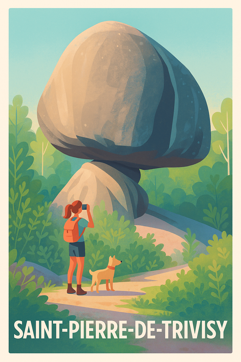Affiche de Saint-Pierre-de-Trivisy - L'émerveillement au cœur de la nature
