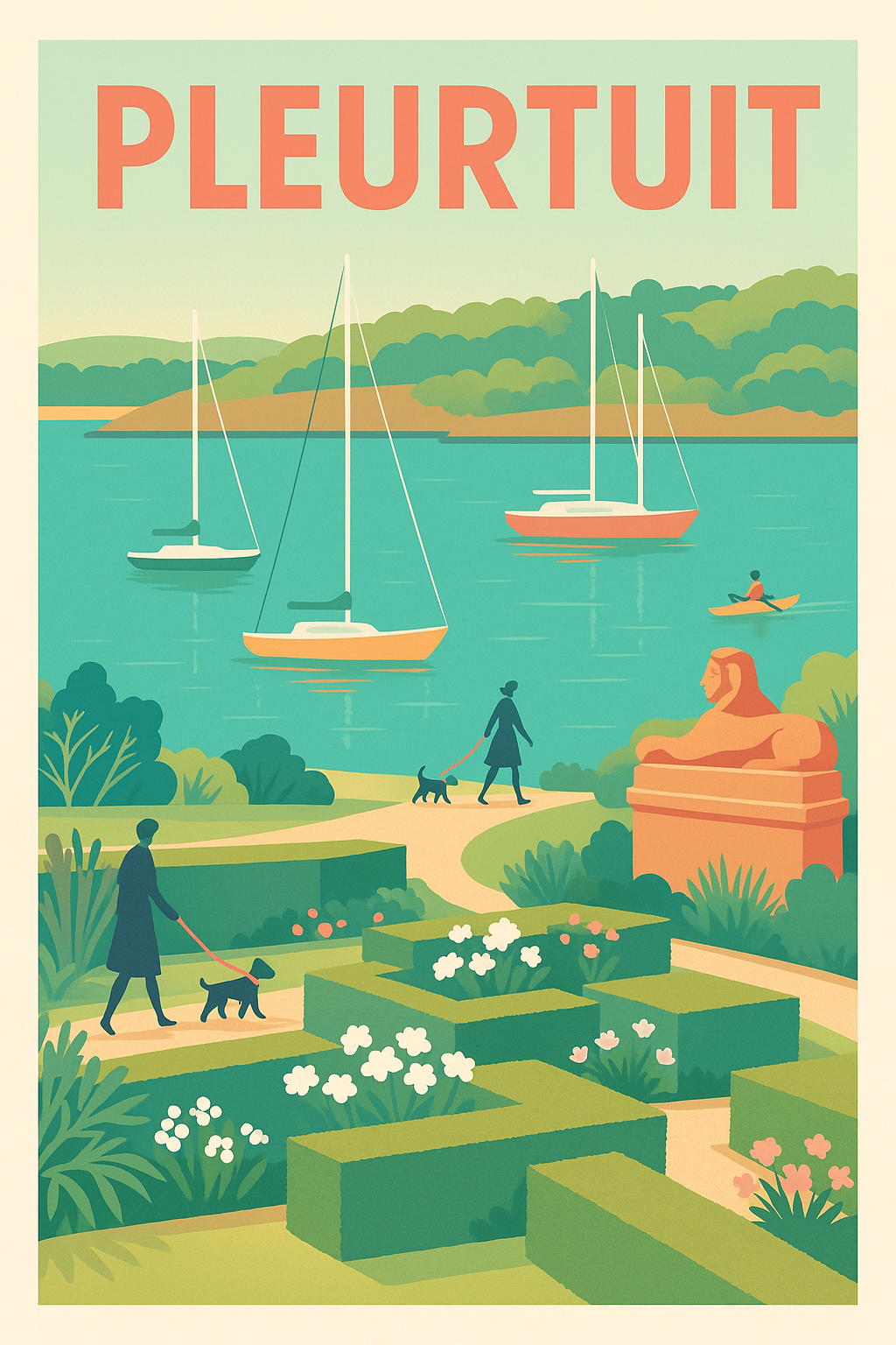 Affiche de Pleurtuit - Évasion et sérénité au bord de l'eau