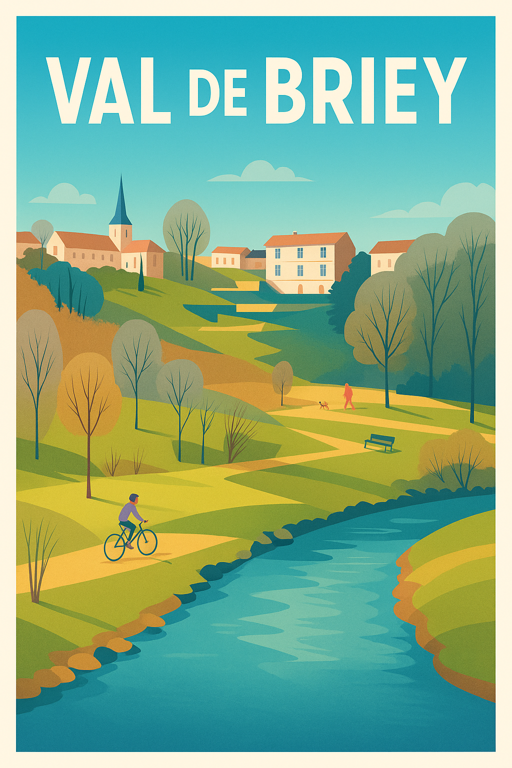 Affiche de Val de Briey - Évasion et nature au cœur de la Lorraine