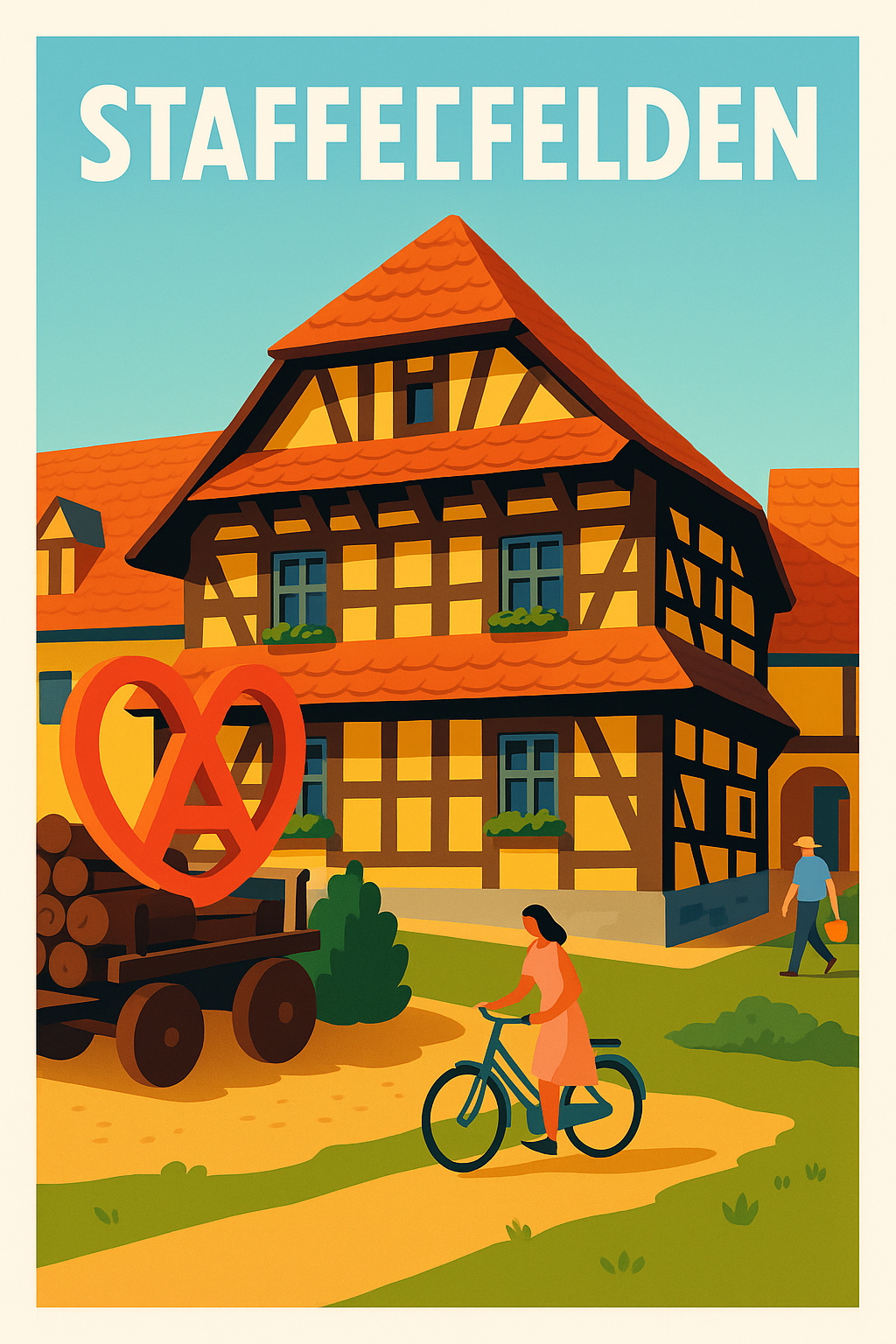 Affiche de Staffelfelden - Charme et tradition au cœur de l'Alsace
