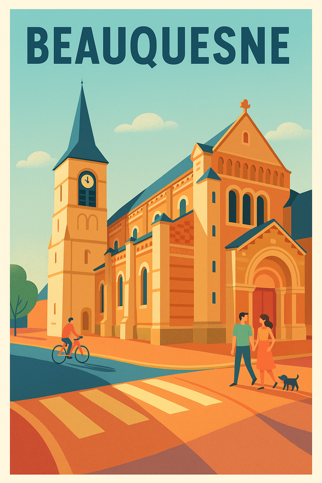 Affiche de Beauquesne - Charme et sérénité au cœur du village