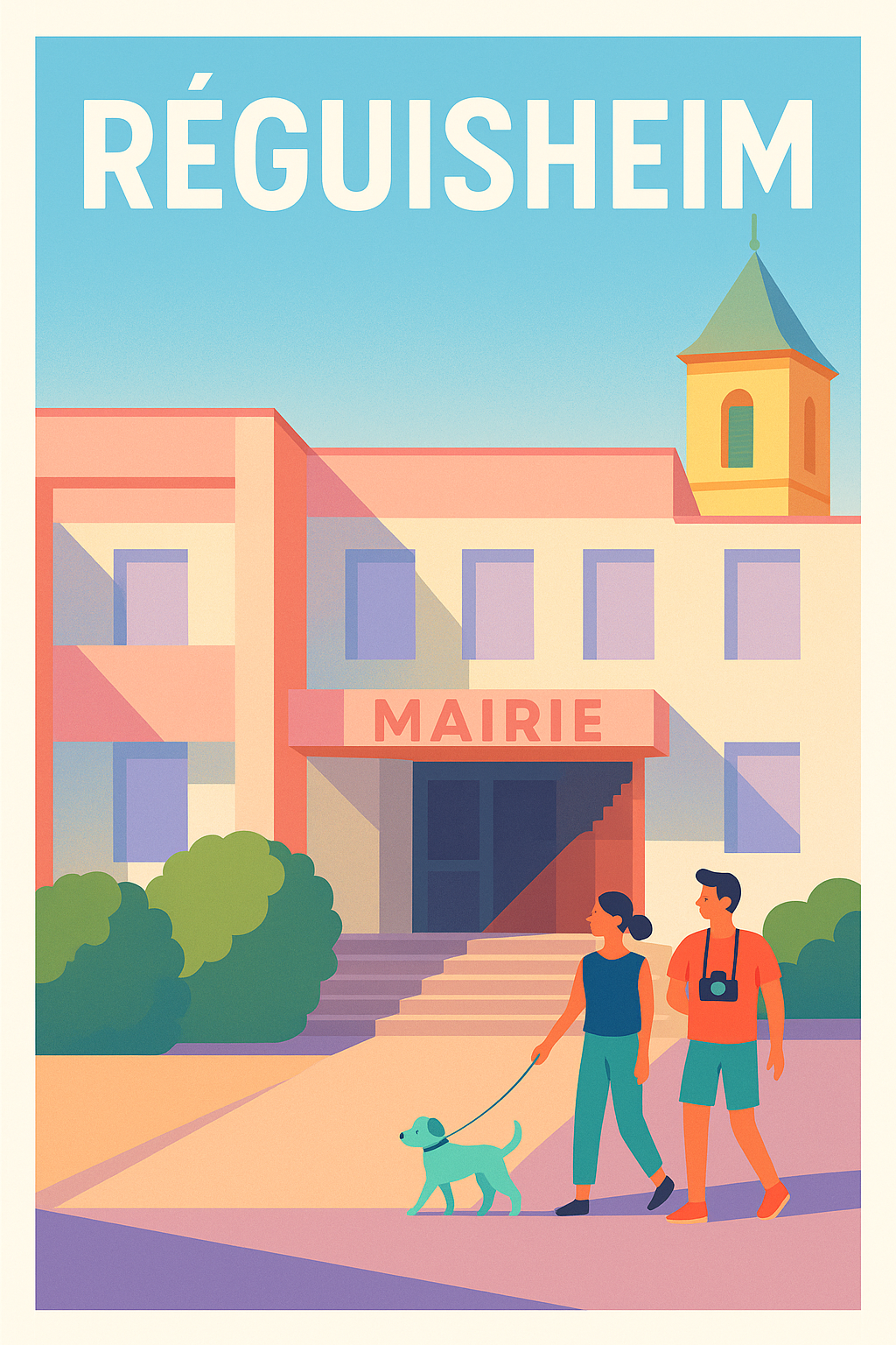 Affiche de Réguisheim - Charme et douceur d'une ville accueillante