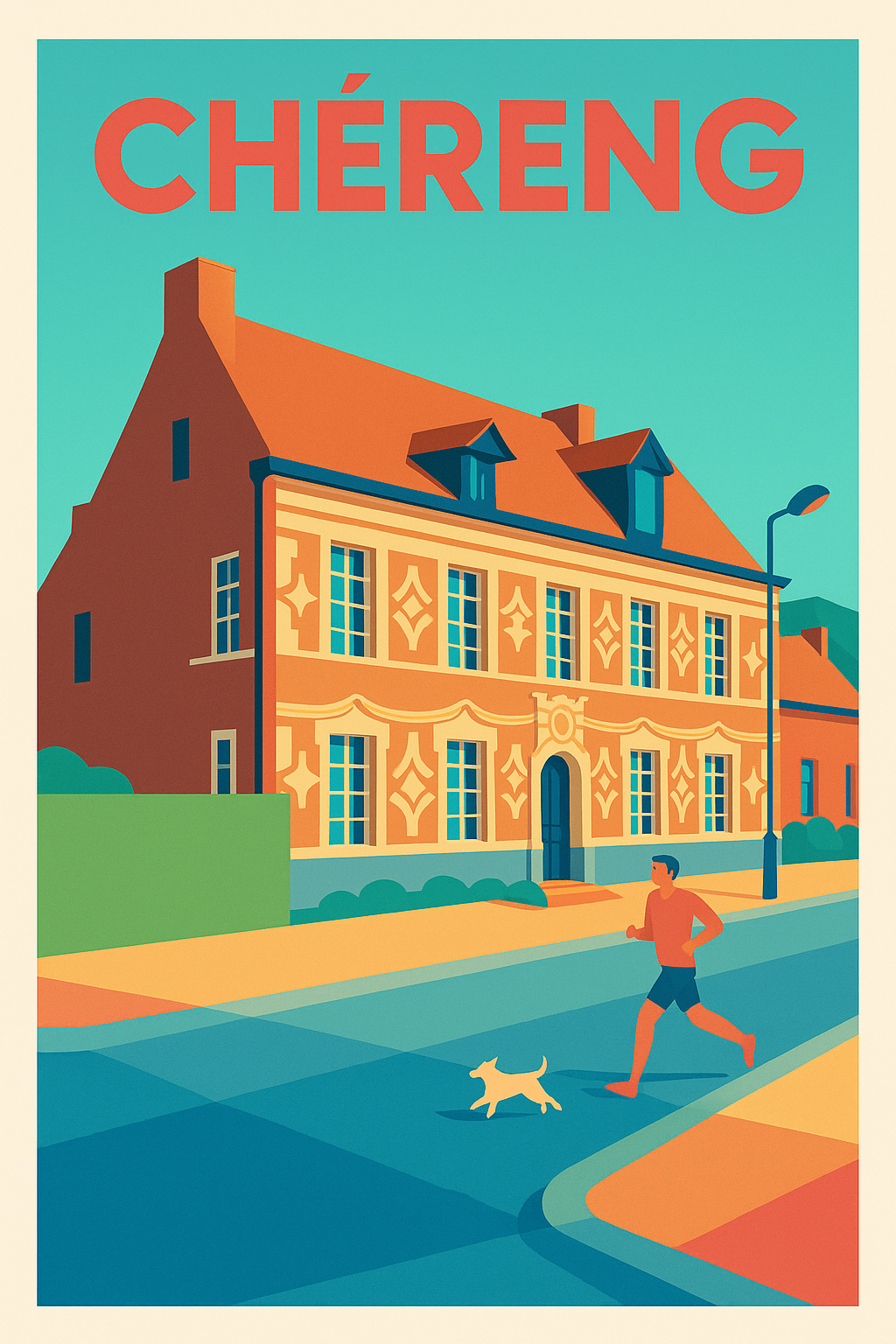 Affiche de Chéreng - Un instant paisible au cœur de la ville
