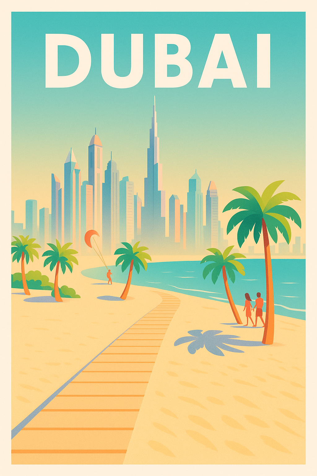 Affiche de Dubai - Voyage au cœur d'une métropole futuriste