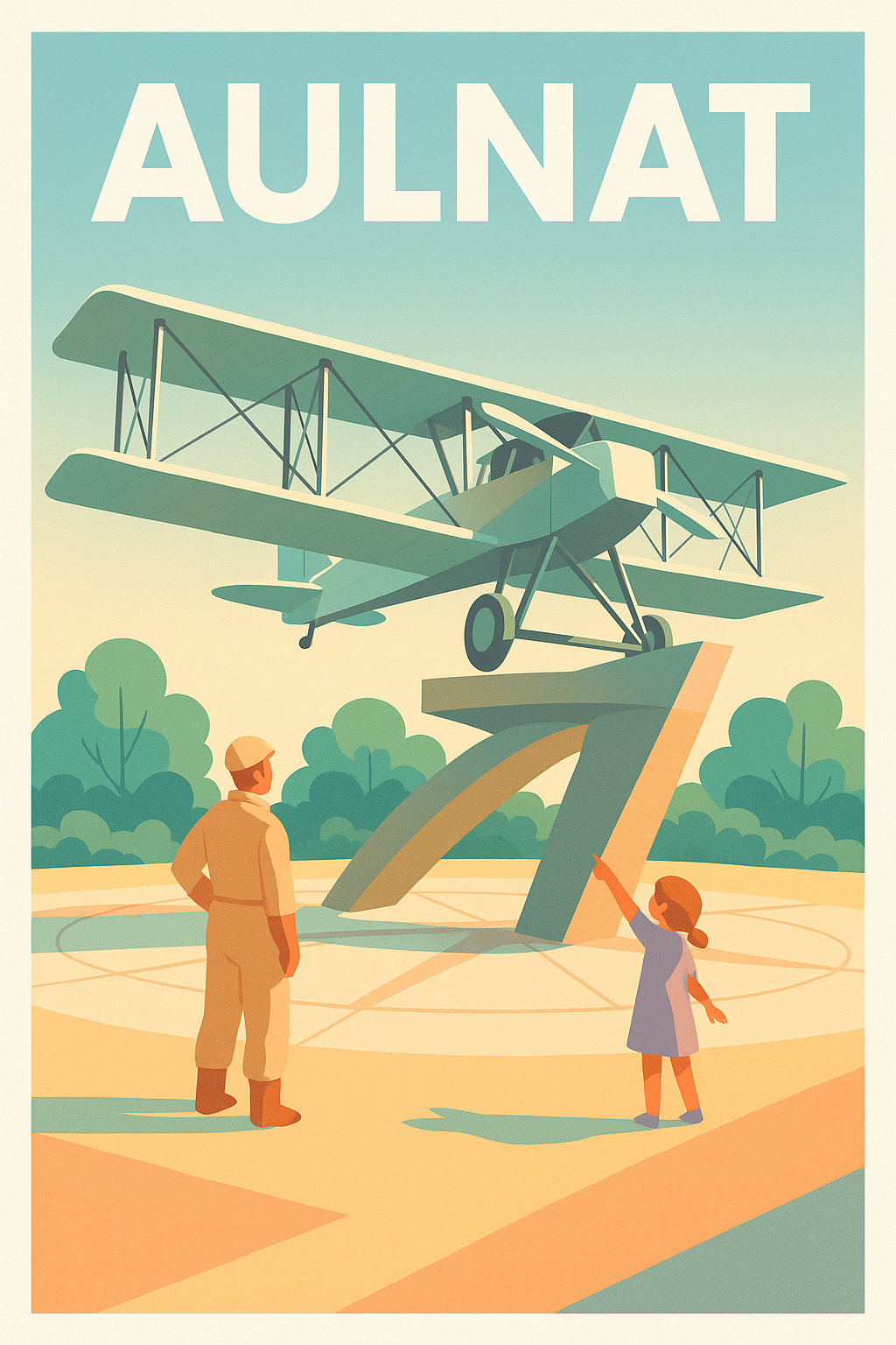 Affiche de Aulnat - L'envolée historique