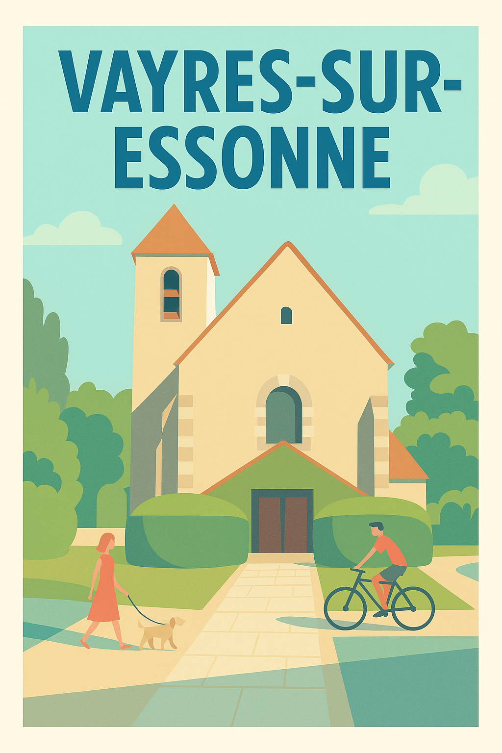 Affiche de Vayres-sur-Essonne - Charme et tranquillité au cœur du village