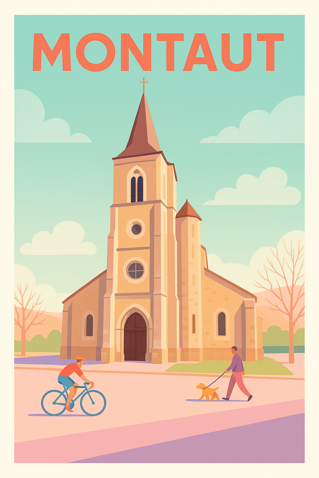 Affiche de Montaut - Charme paisible au cœur du village