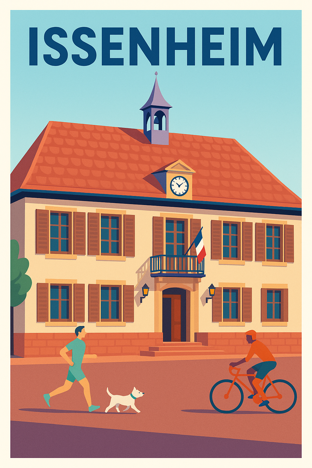 Affiche de Issenheim - Charme et simplicité au cœur de la ville