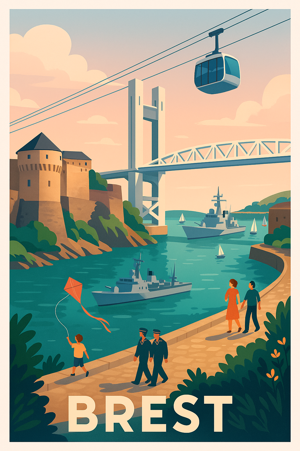 Brest - Un souffle marin et citadin