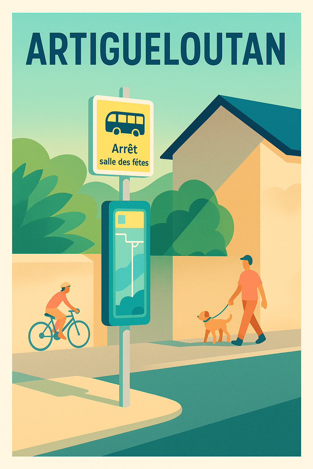 Affiche de Artigueloutan - L'escapade paisible au coin de la rue
