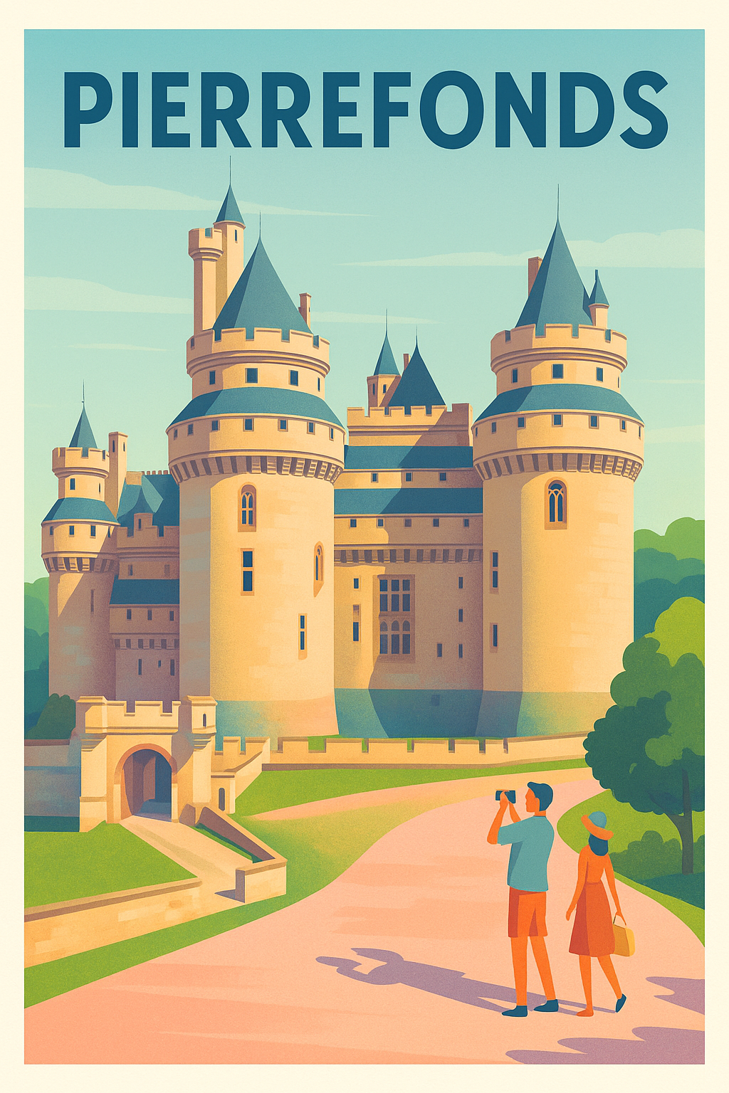 Affiche de Pierrefonds - Émerveillement au Château Médiéval