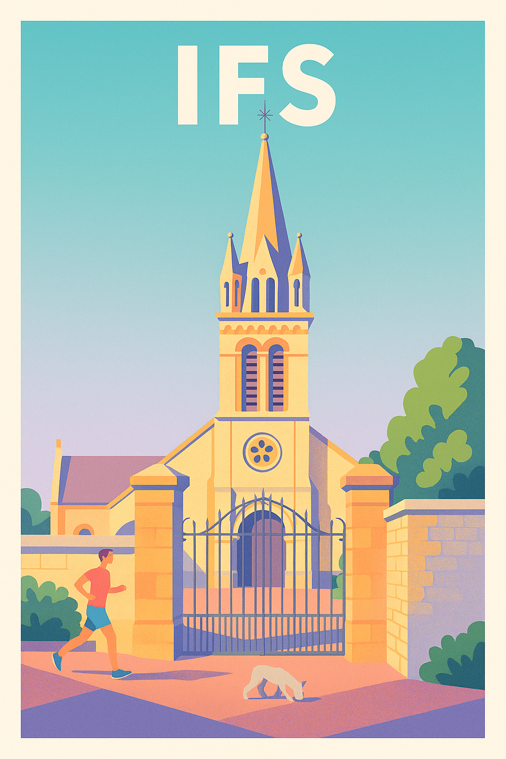 Affiche de Ifs - L'élégance tranquille au cœur de la Normandie