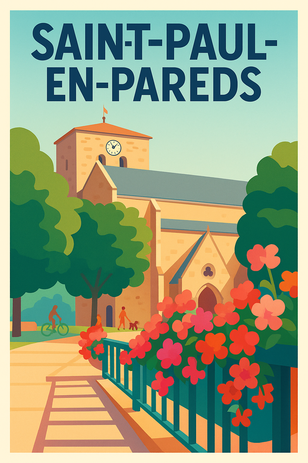 Affiche de Saint-Paul-en-Pareds - Fraîcheur et charme au cœur de la Venise Verte