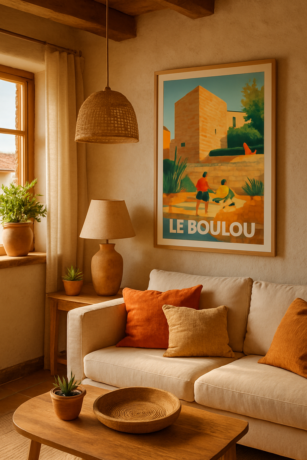 Mise en situation Affiche de Le Boulou - Charme méditerranéen et découverte en famille