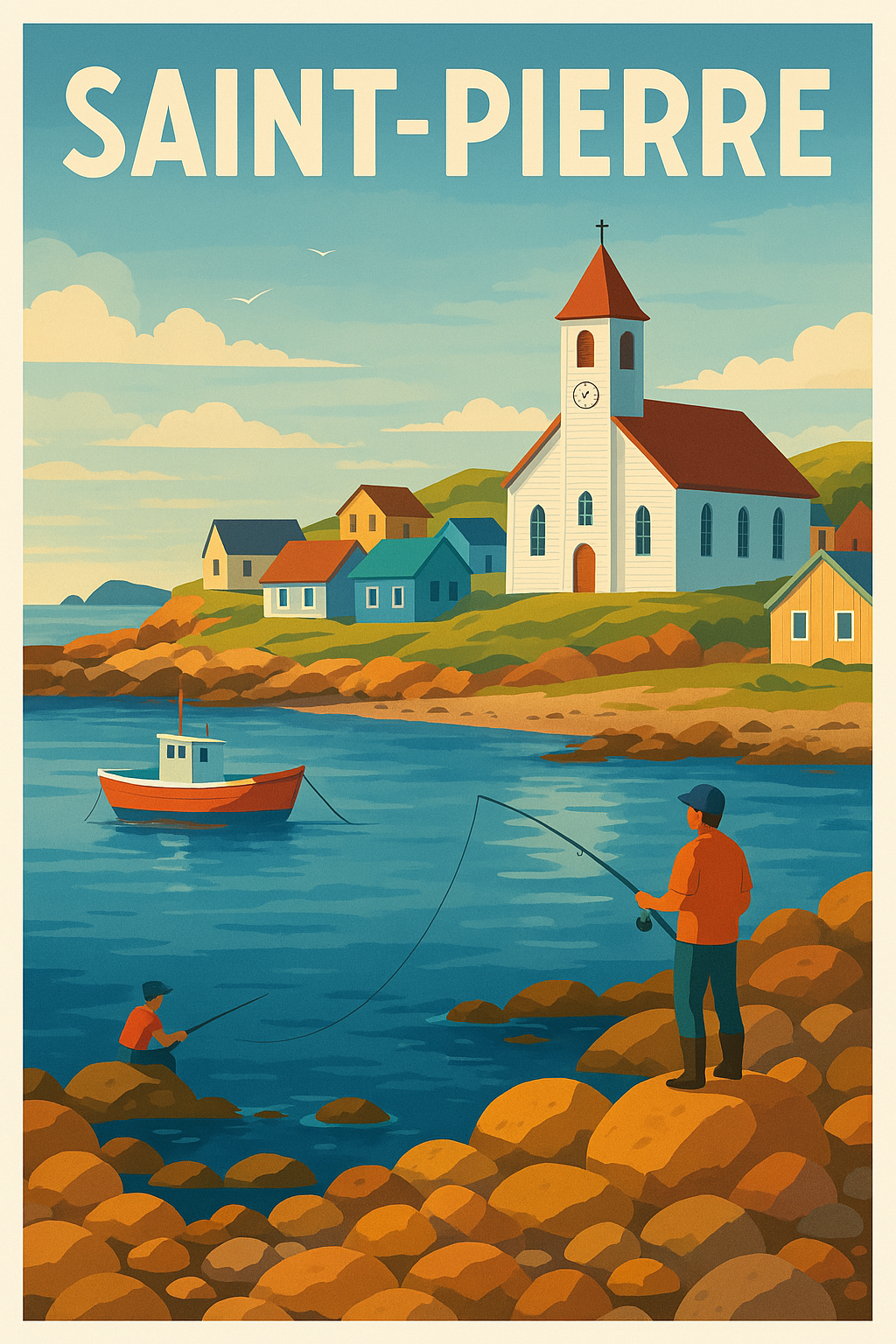 Saint-Pierre - Charme côtier et détente au bord de l'eau