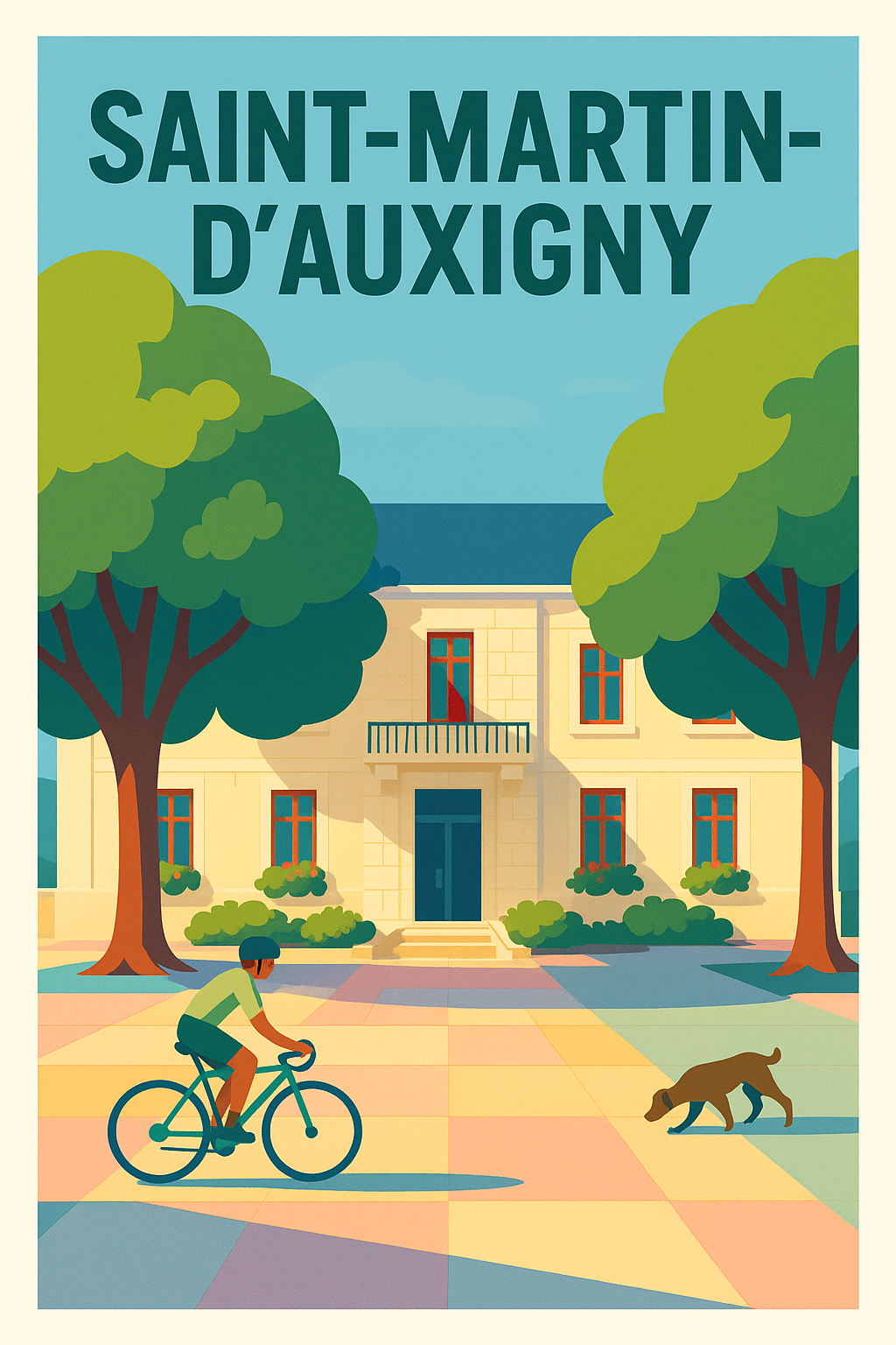 Affiche de Saint-Martin-d'Auxigny - Charme et douceur de vivre au quotidien