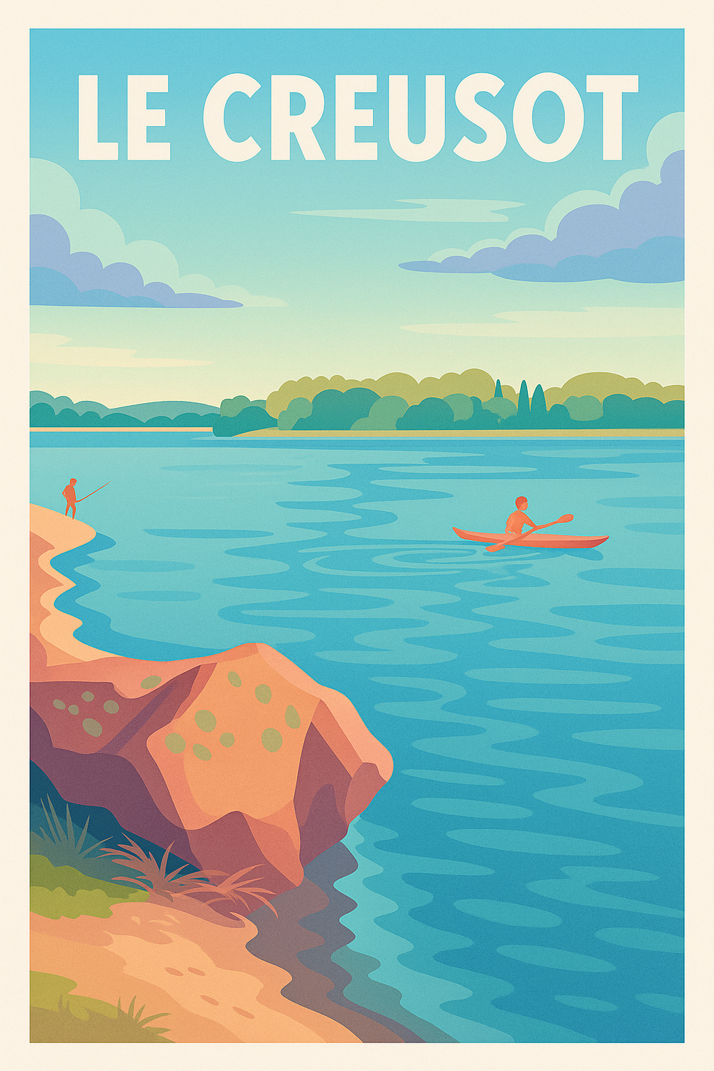 Affiche de Le Creusot - Évasion au fil de l'eau